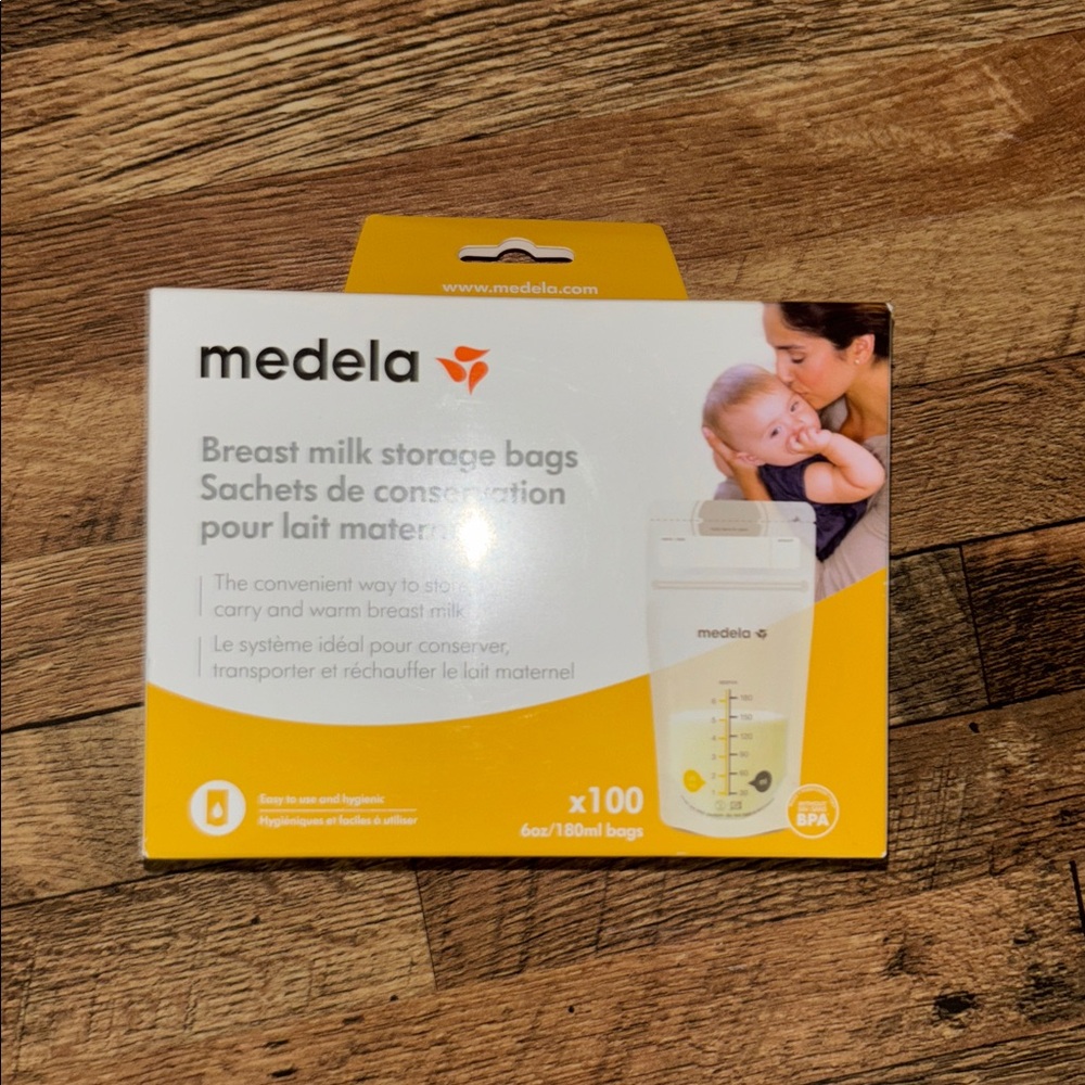 Medela Yellow Breast Milk Storage Bags